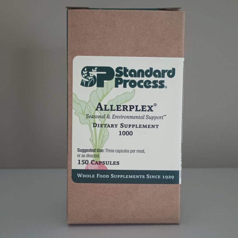 A box of allerplex is shown in this picture.